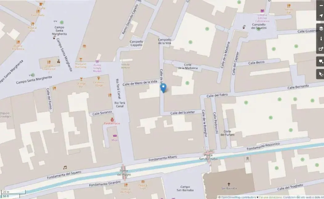 Sestiere Dorsoduro Venezia, a due passi dal ponte dei Pugni-1